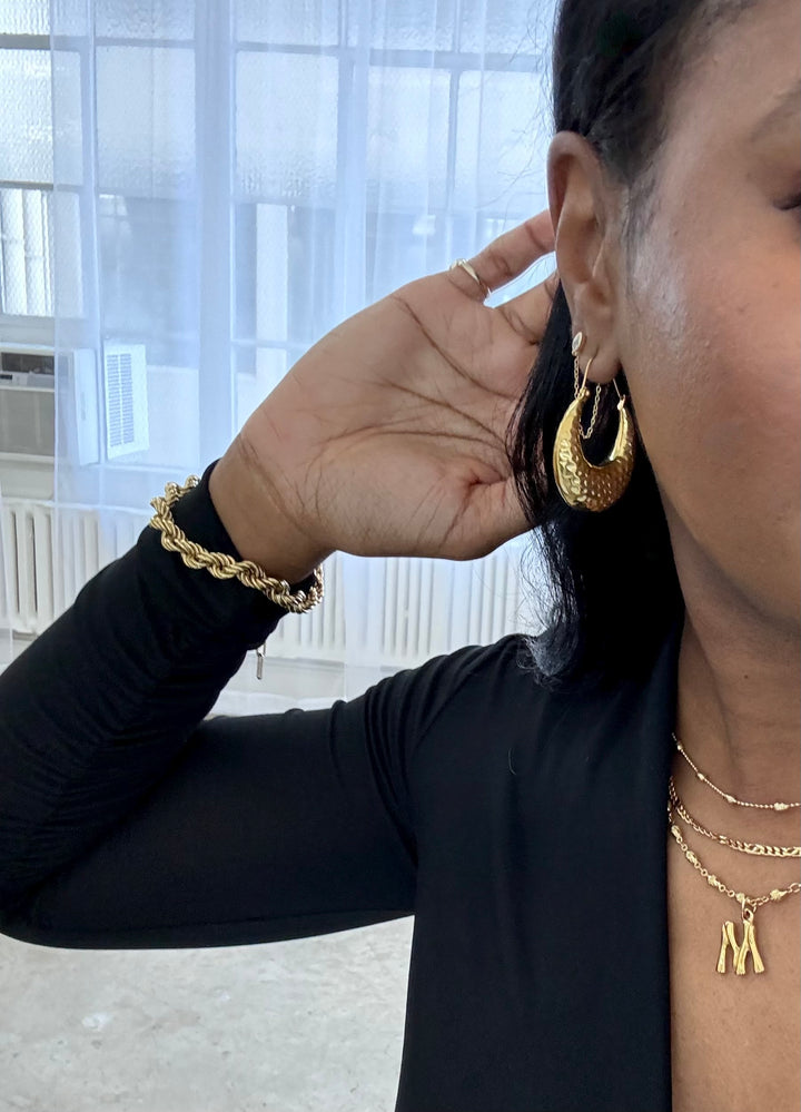 Melina Drop Hoops