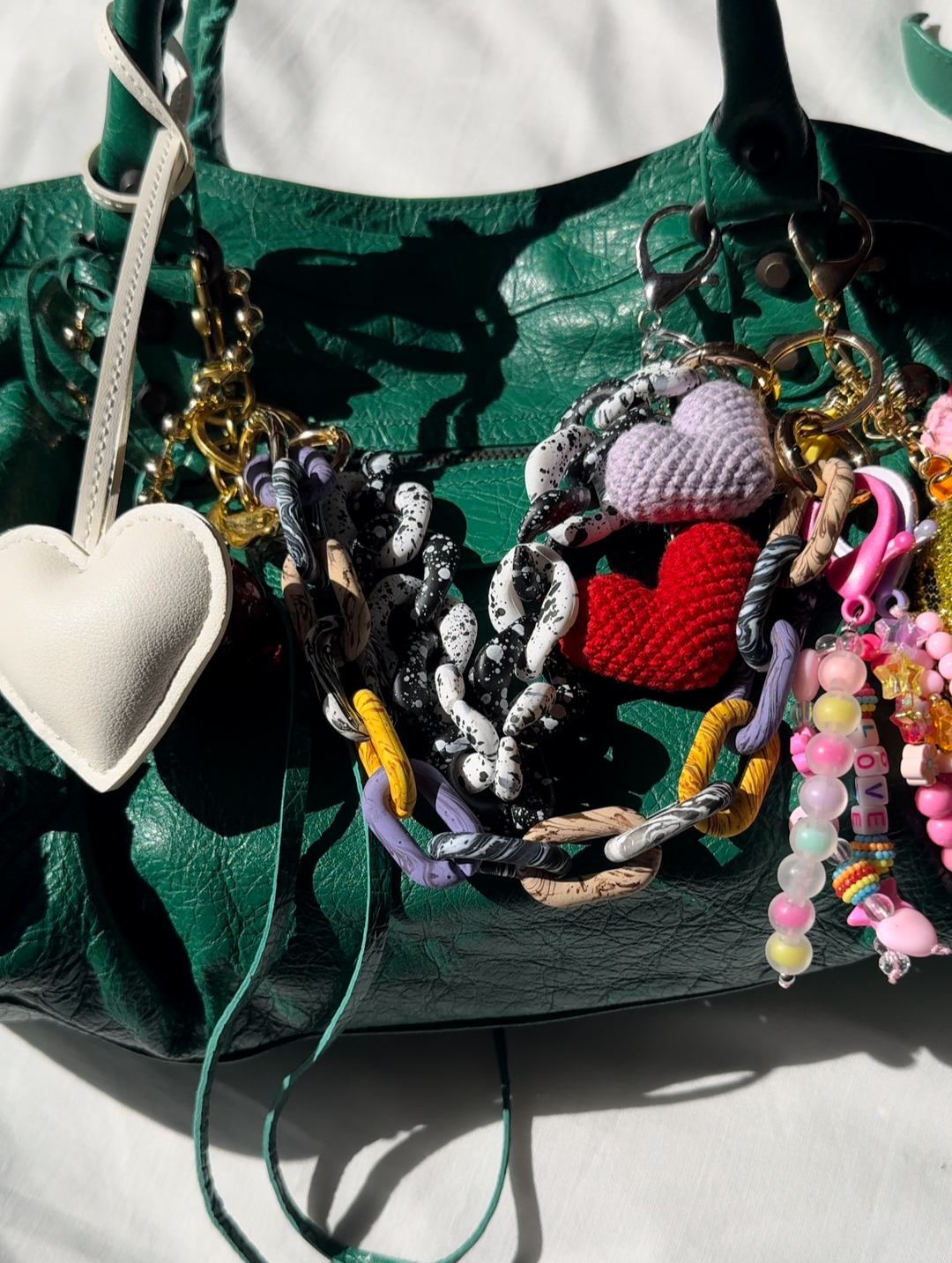 Marble Bag Chain