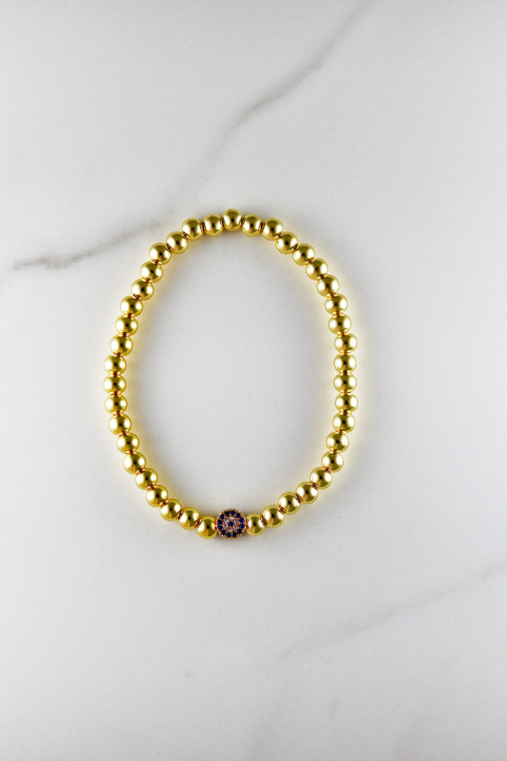 Beaded Evil Eye Bracelet