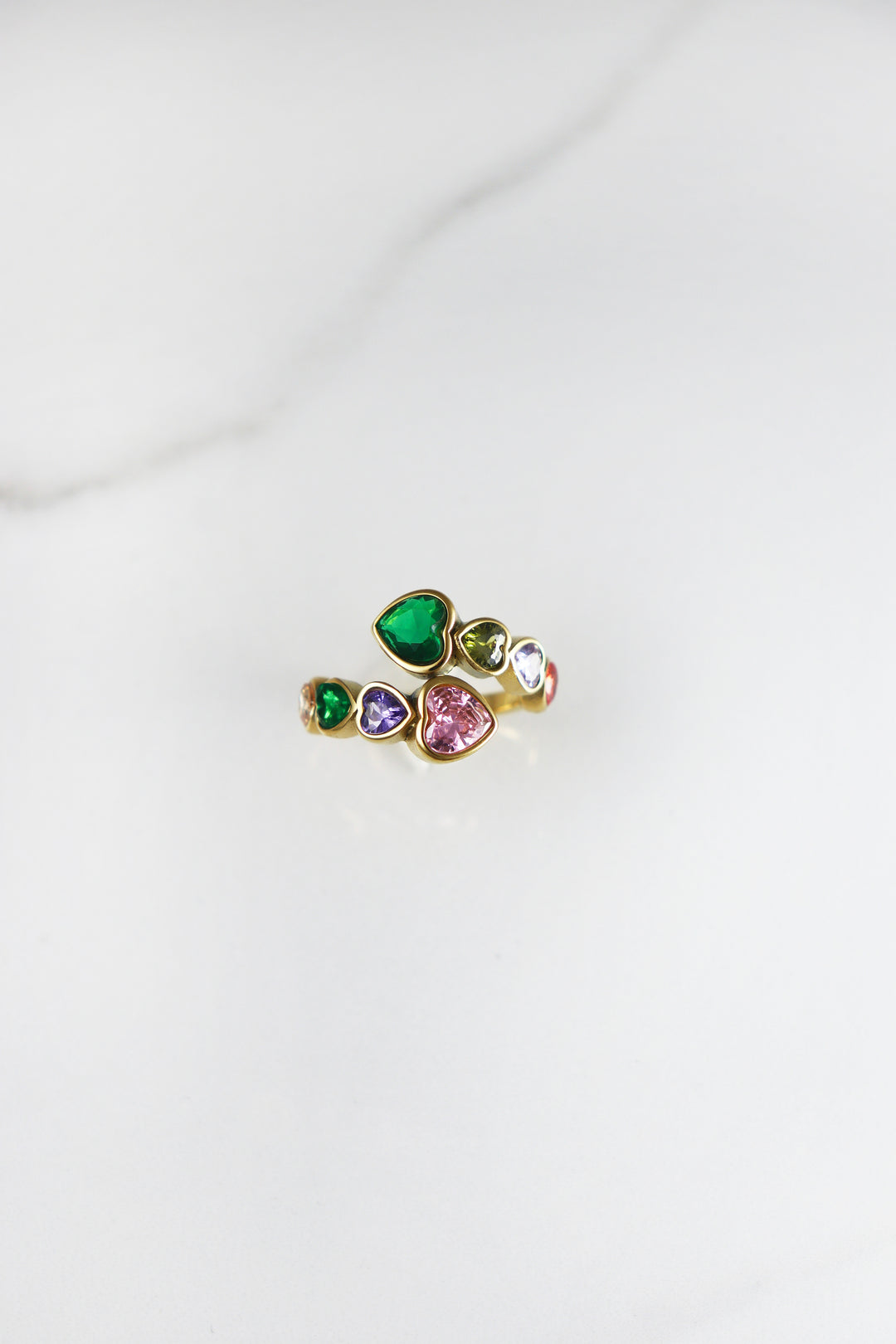 Gold plated statement ring, lightweight and comfortable costume jewelry for women, affordable fashion accessory perfect for bold, on-trend looks.