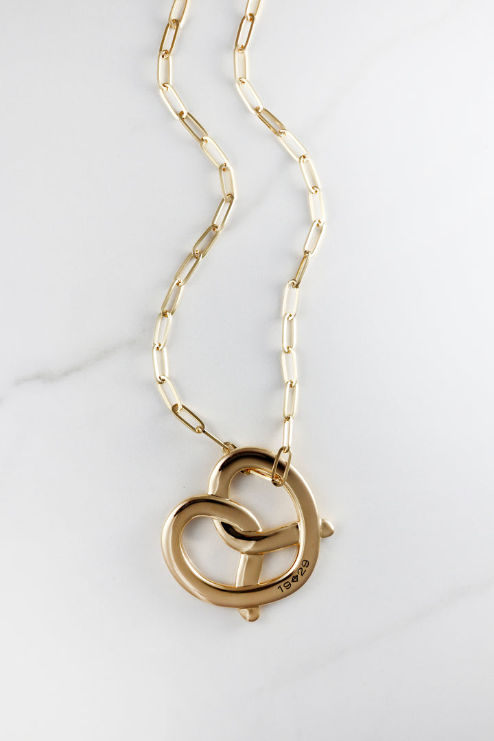 Pretzel Necklace
