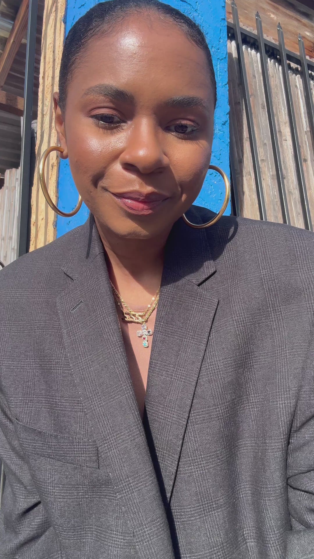 Gold plated statement ring, lightweight and comfortable costume jewelry for women, affordable fashion accessory perfect for bold, on-trend looks.