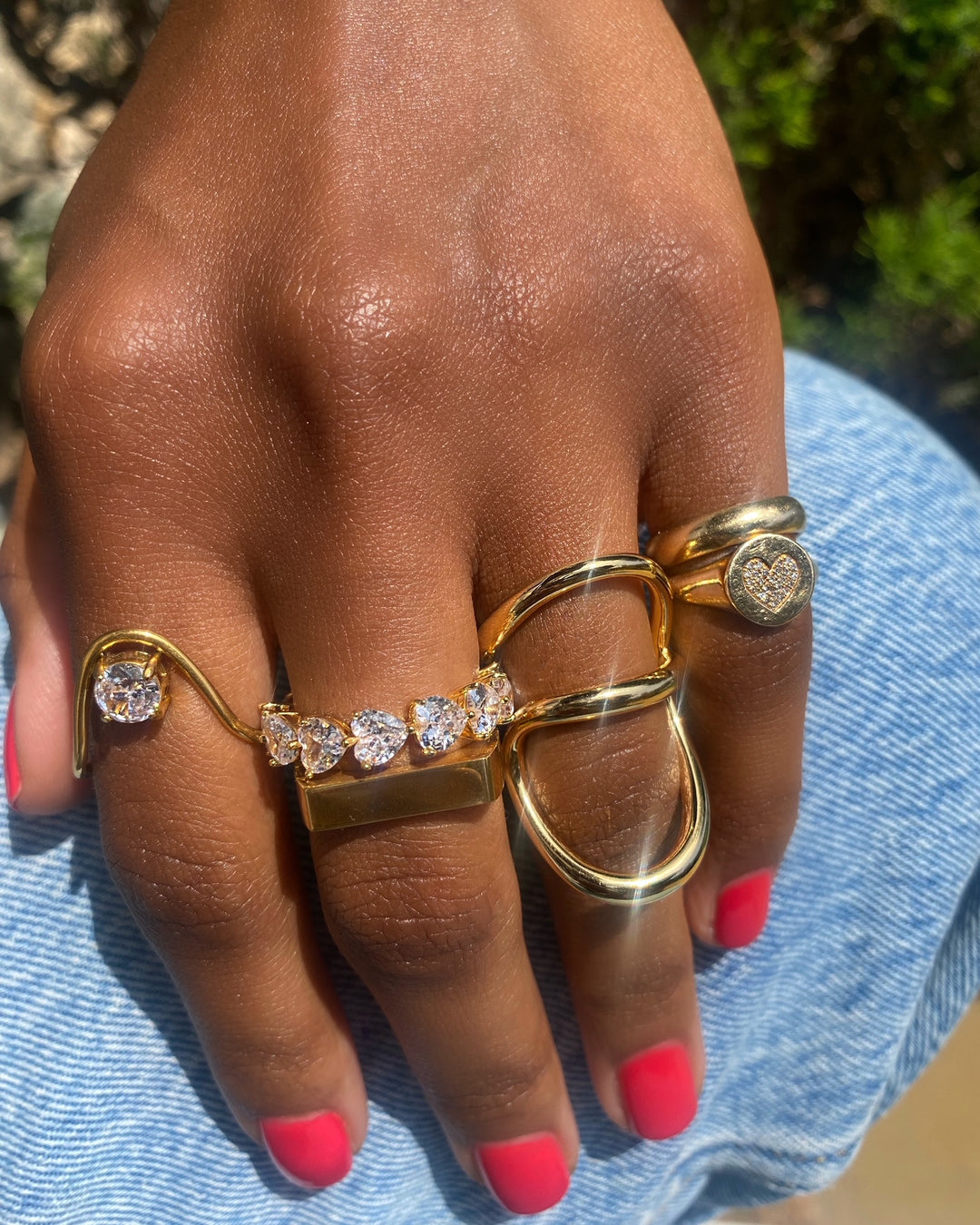 How to Stack Gold Rings for a Standout Look