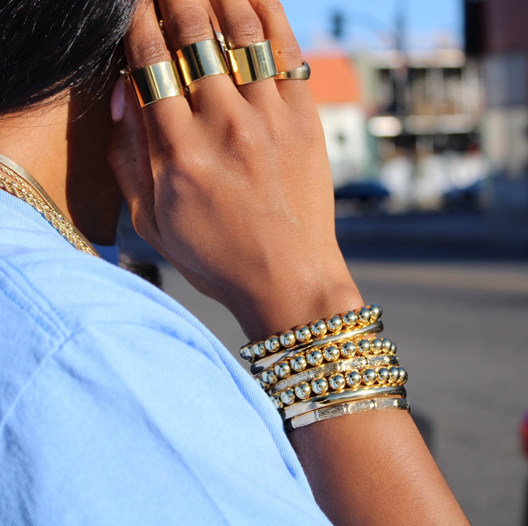 The Stacking Bracelets Trend!