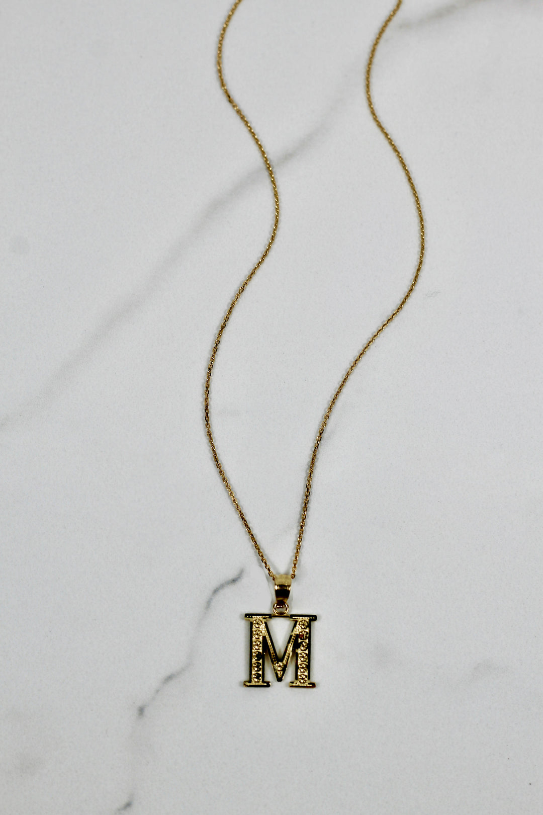 14k Gold Initial Chains