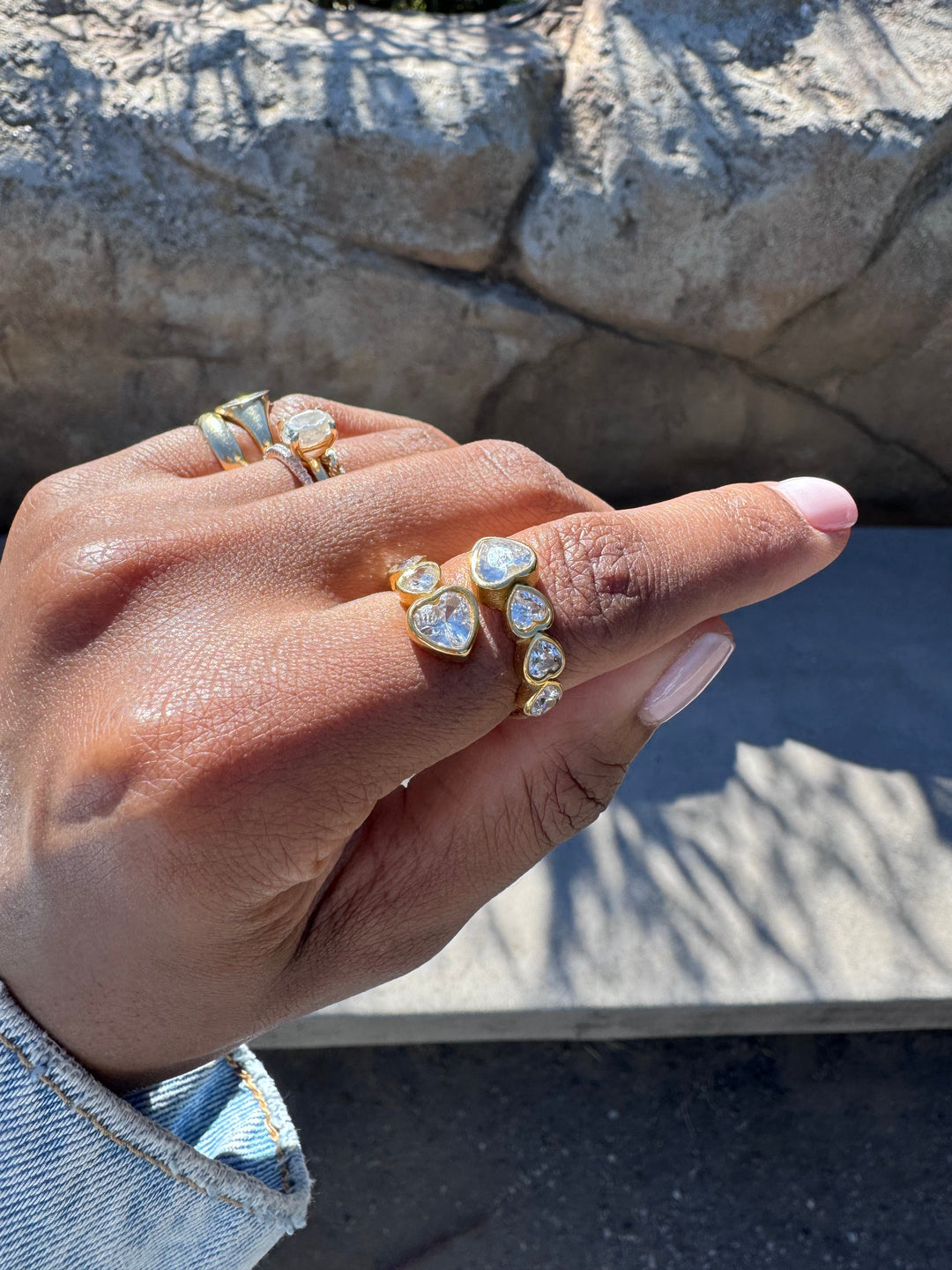 The Shelby Ring: The Tarnish-Resistant Heart Ring You'll Want on Every Finger