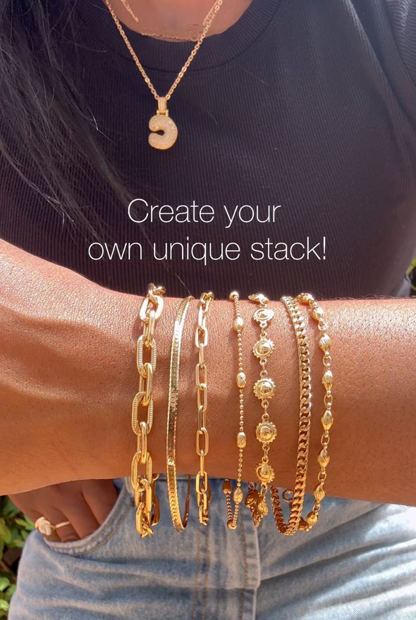 The wrist stack is BACK! Create your own it's so fun.