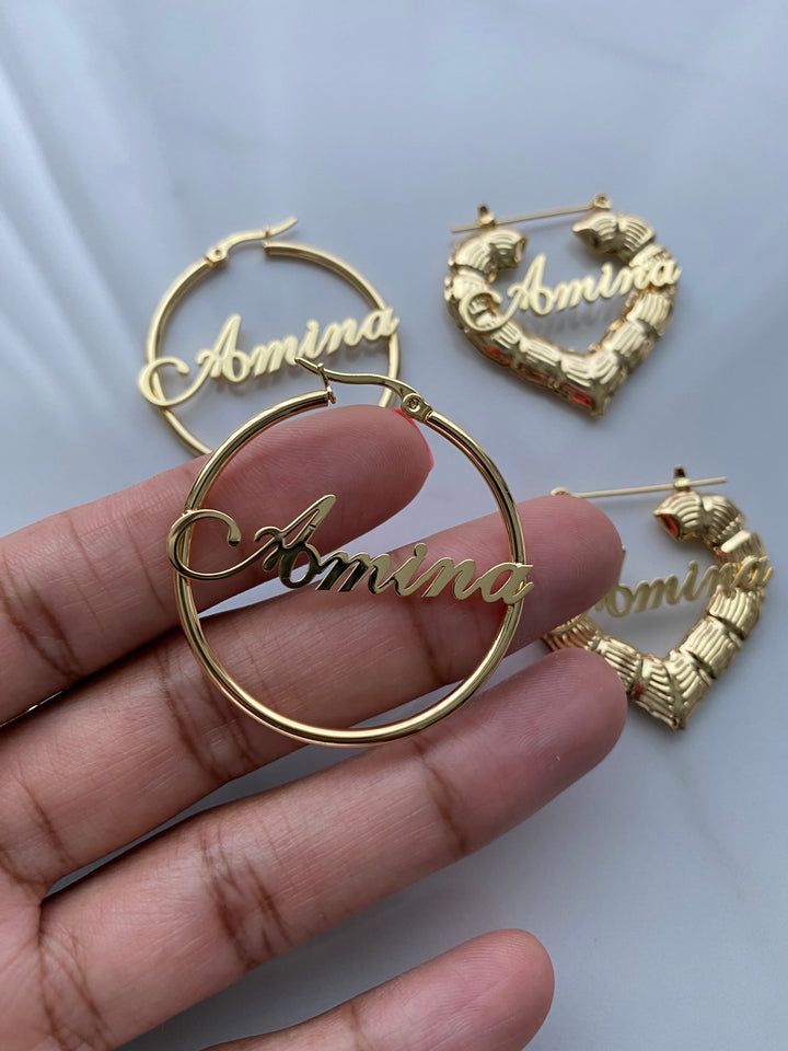 Custom Classic Hoop Earrings