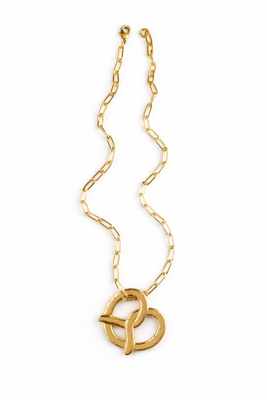 Pretzel Necklace