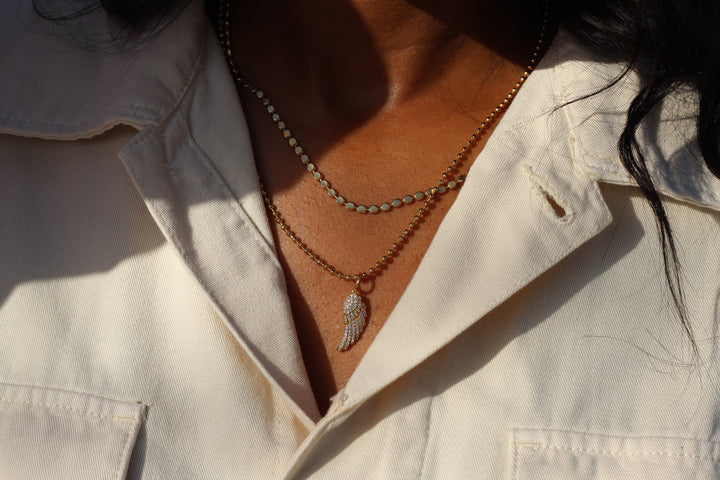 Light as Feather Necklace