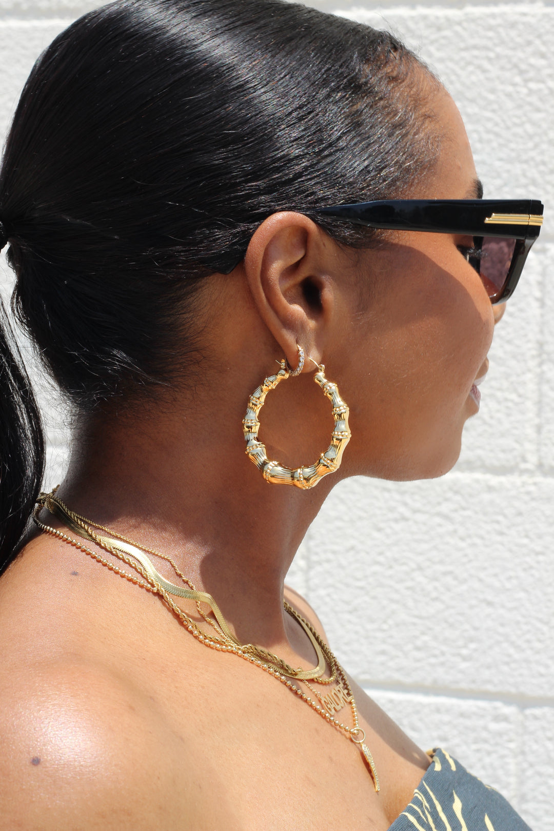 Josette Bamboo Hoops