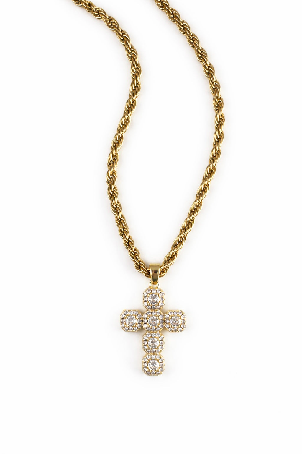 Monica Cross Necklace