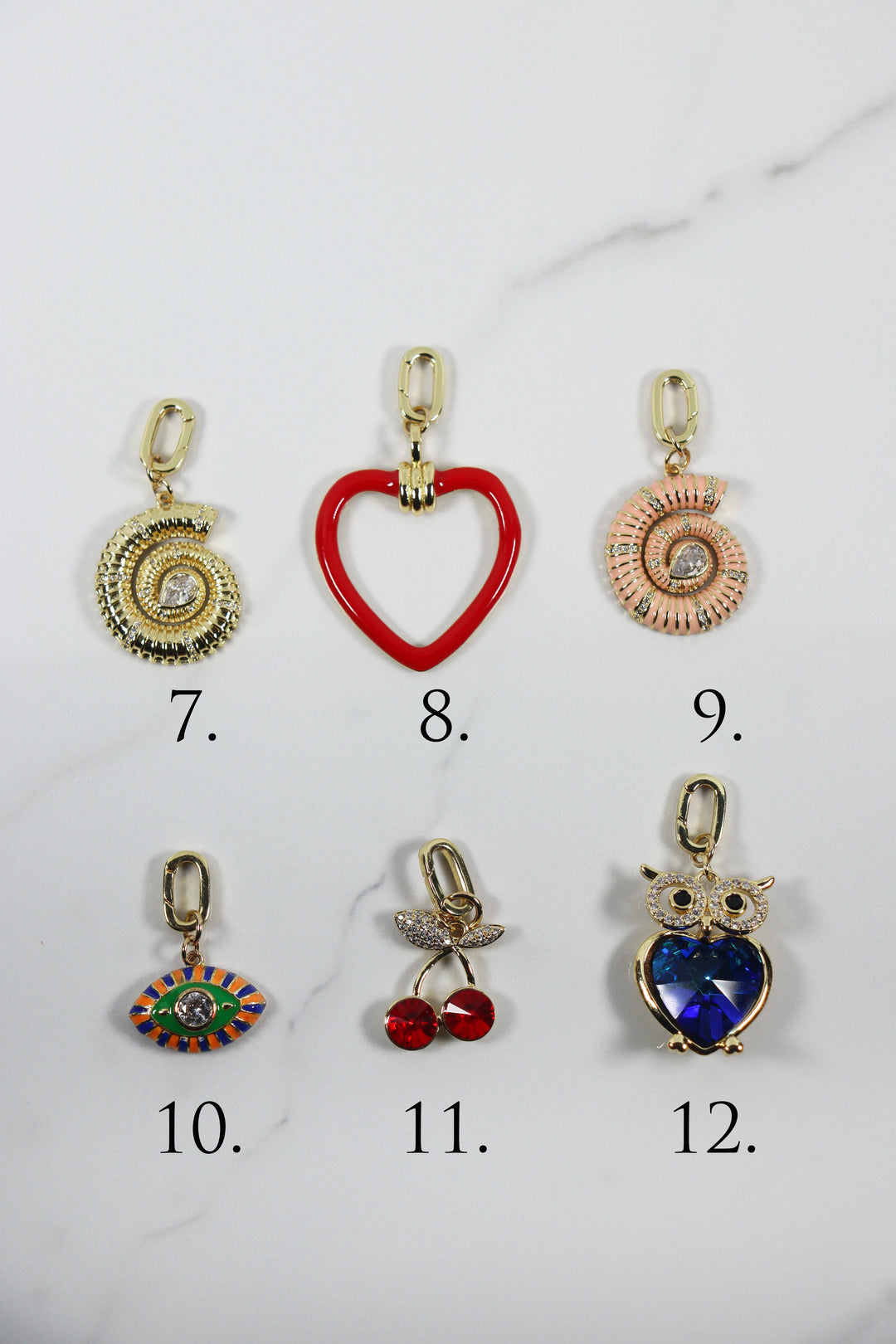 Goddess Charms