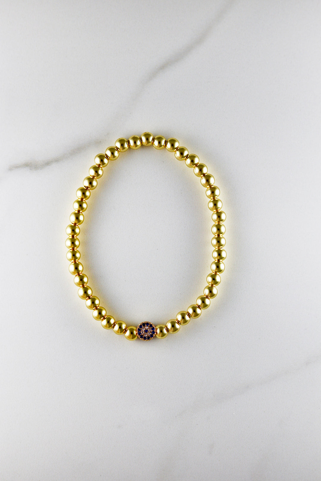 Beaded Evil Eye Bracelet
