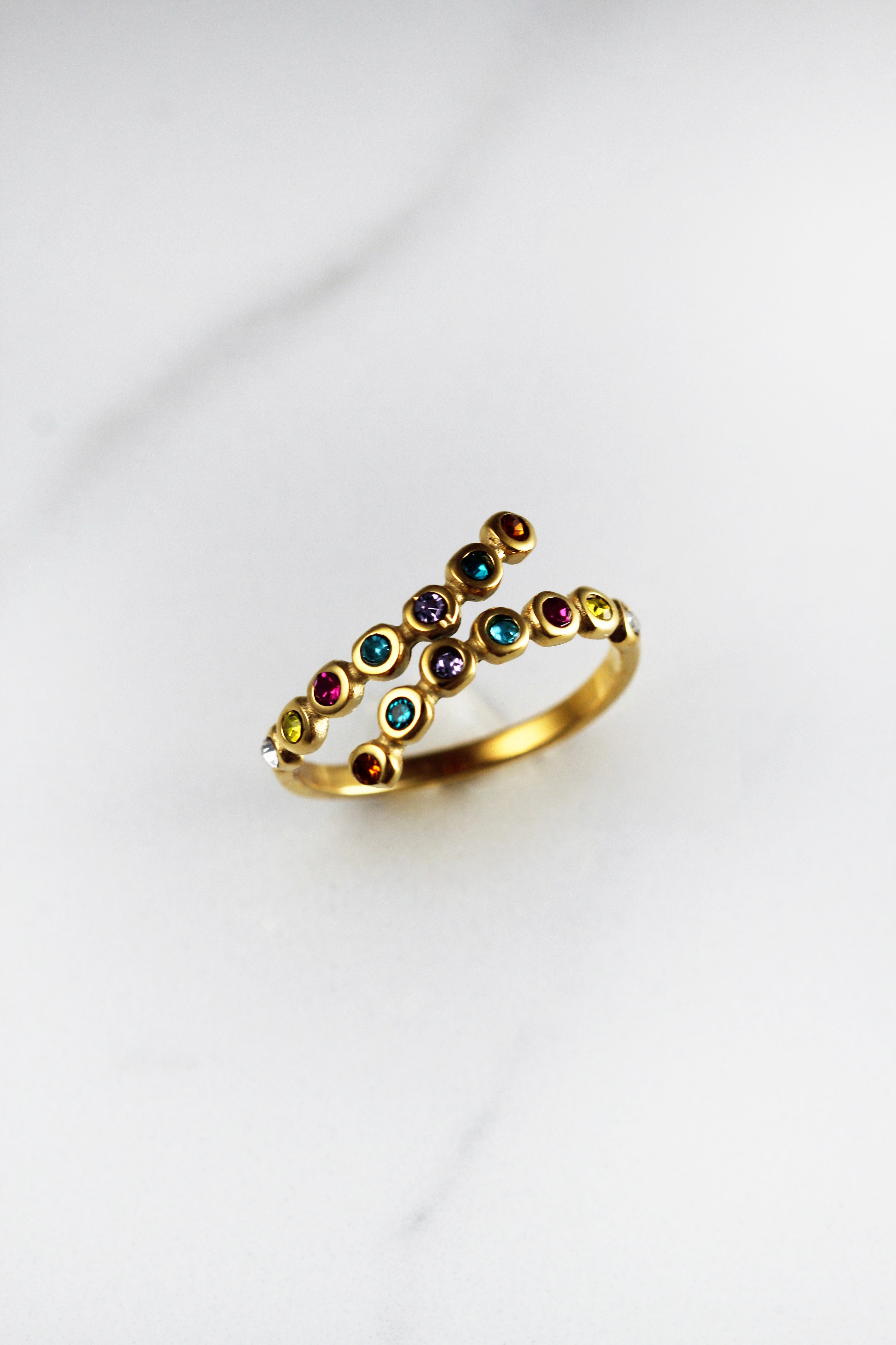 Shop Our Stunning Stainless Steel Ring with Sparkling