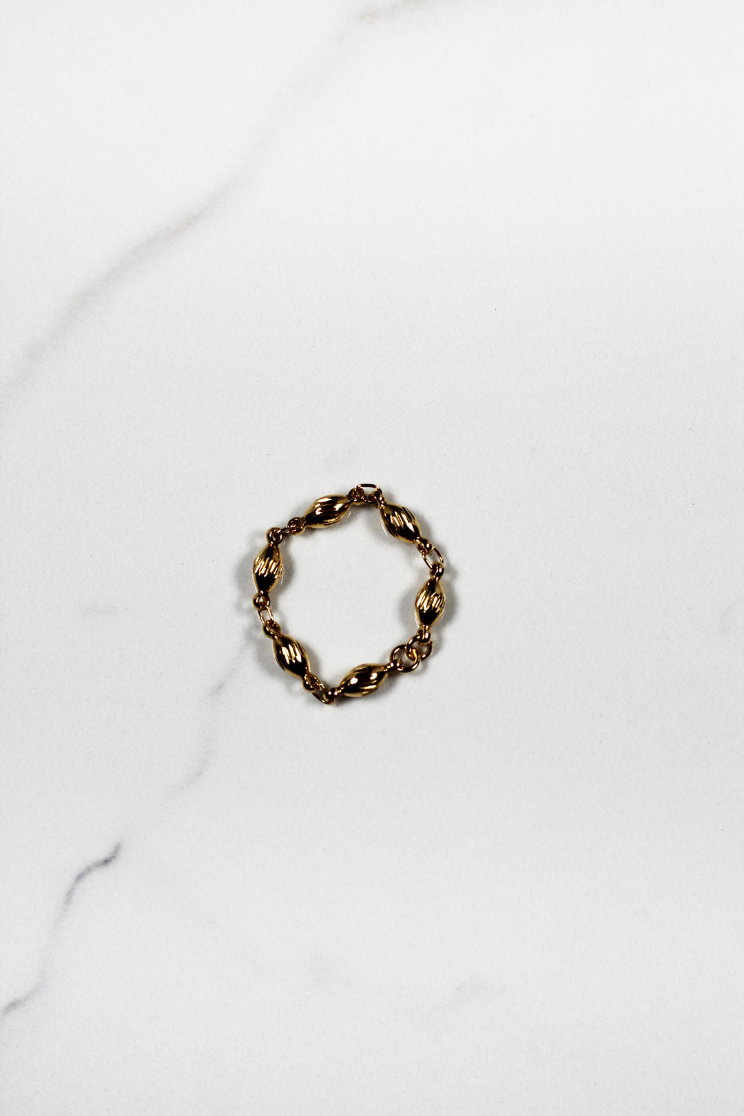 Oval Link Ring