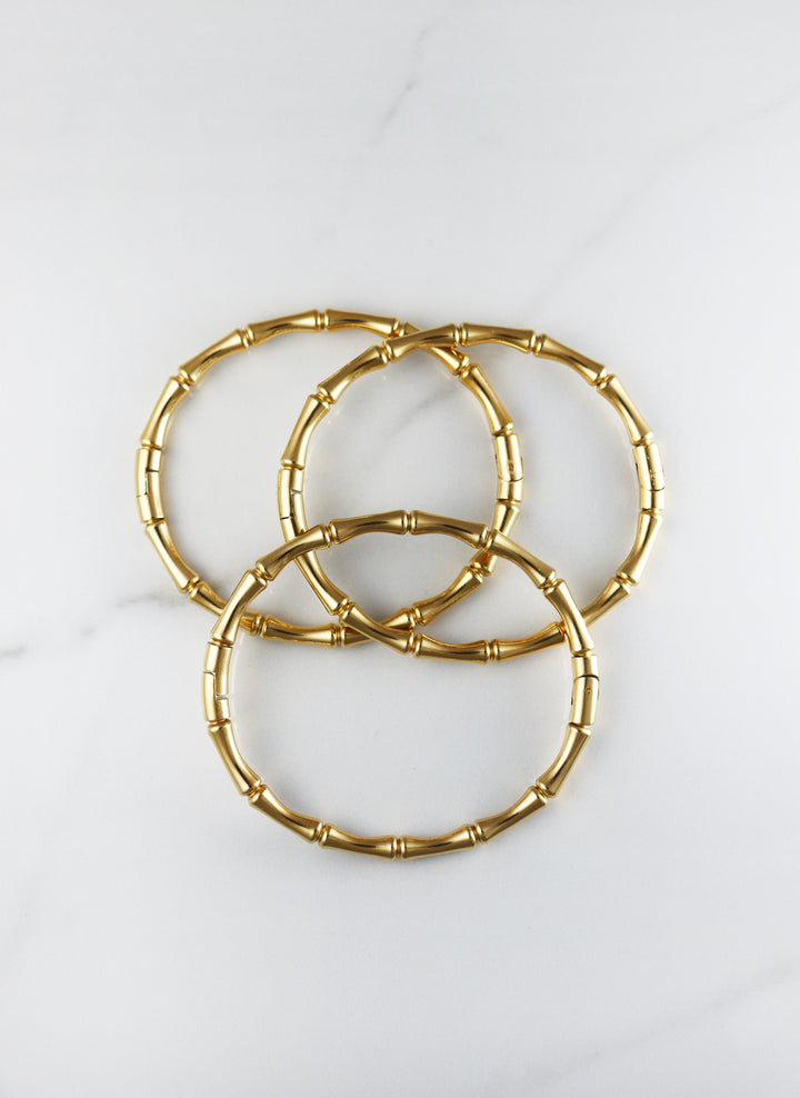 The Bamboo Bangles (Set of 3)