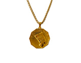 Nefertiti Coin Necklace