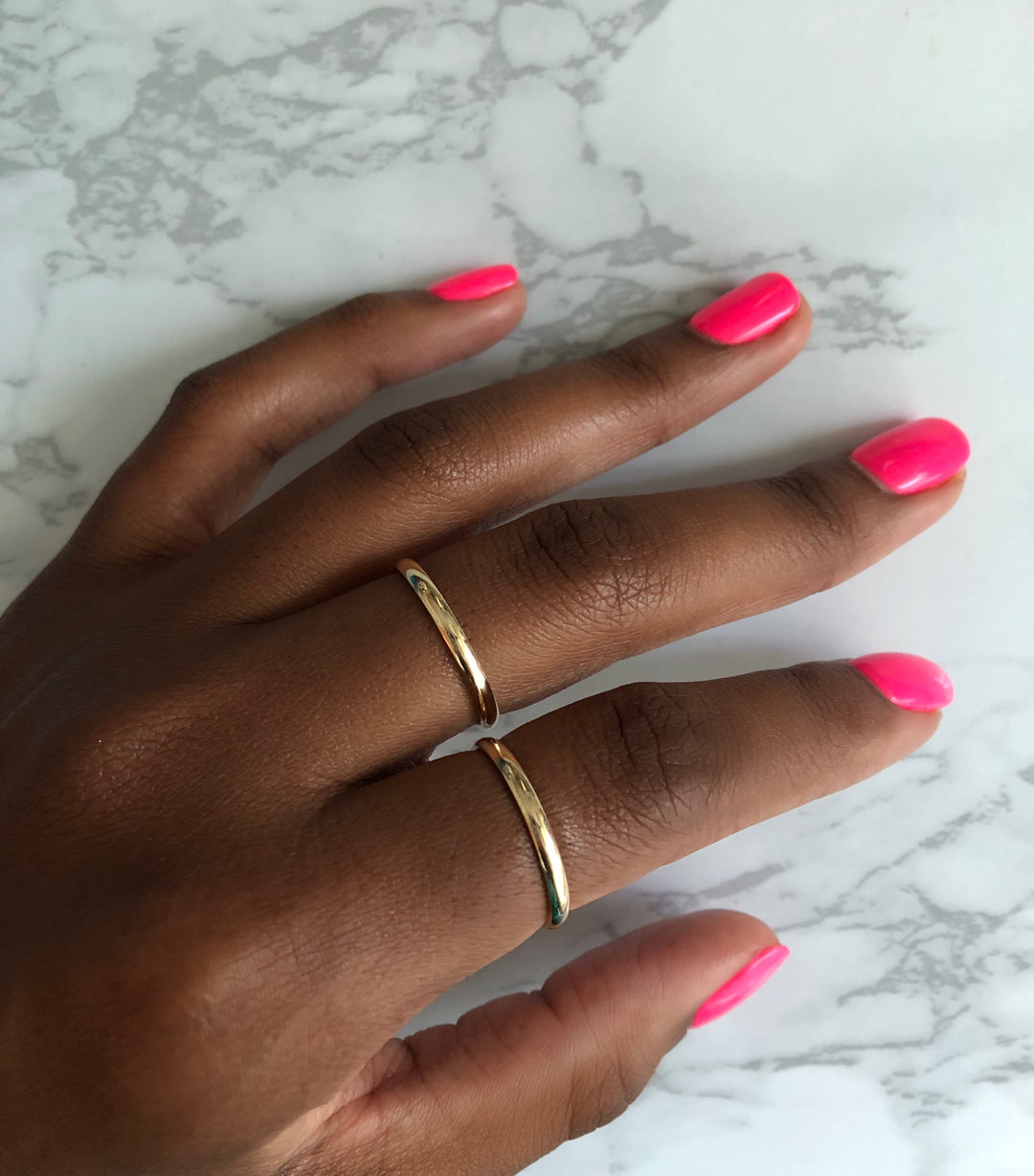 10k Yellow Gold Dainty Ring