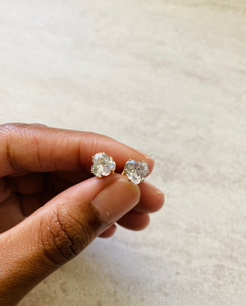 XL Coco Studs(Heart Shape)