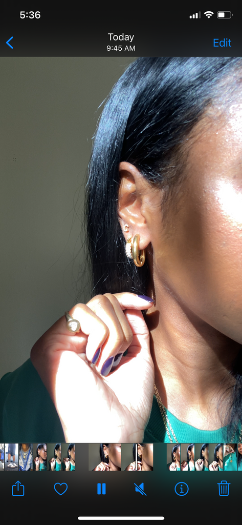 U Shape Earrings